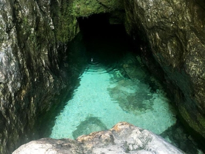 Výlet na pramen Soči Pramen Soča